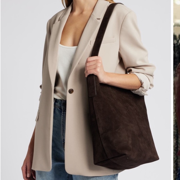 Madewell Essentials Suede Bucket Bag - Picture 8 of 10